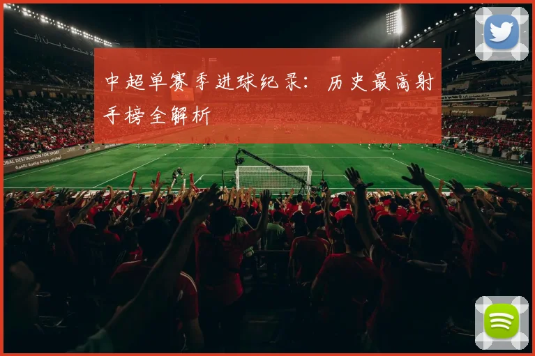 中超单赛季进球纪录：历史最高射手榜全解析